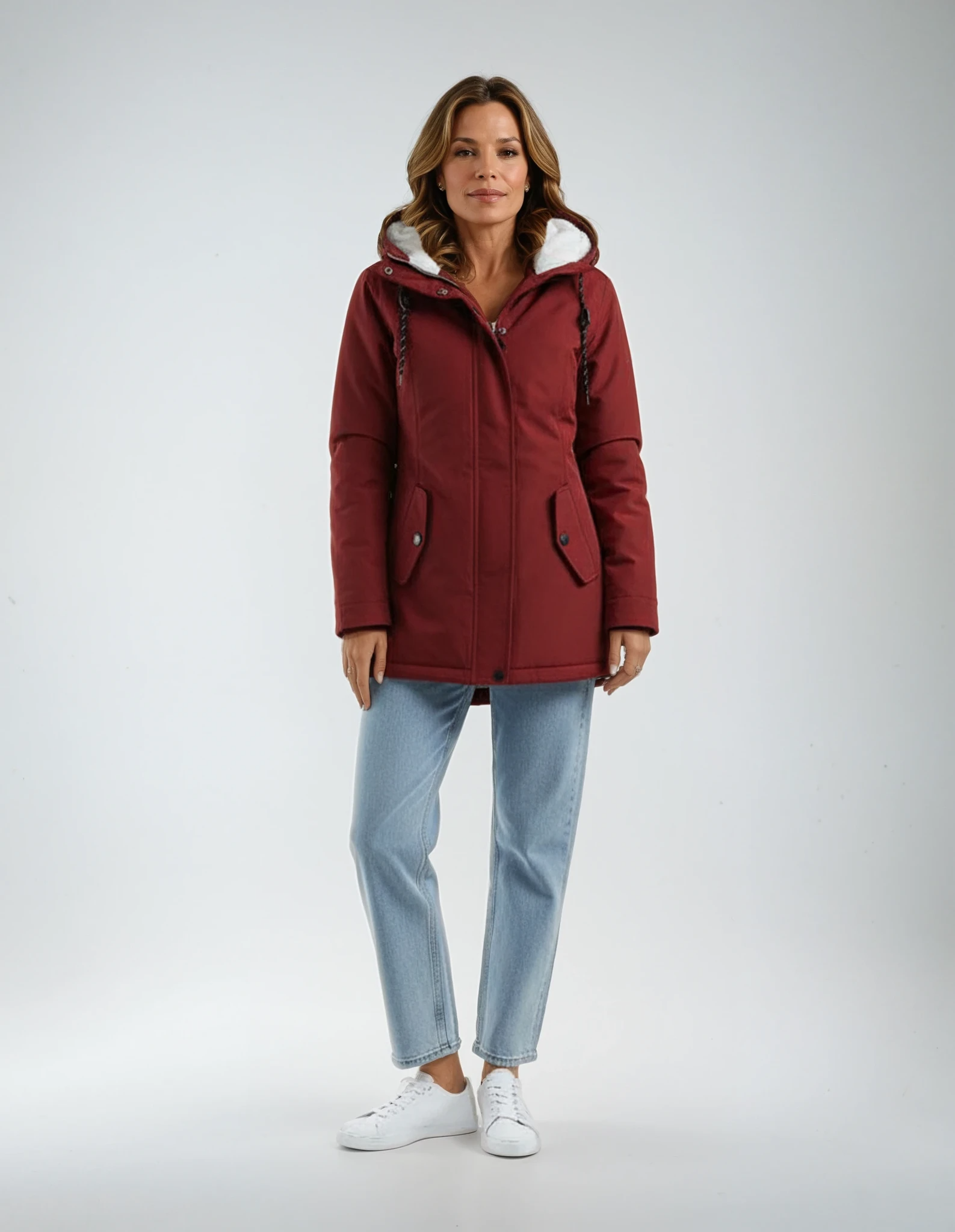 Annett | Pleated Winter Jacket