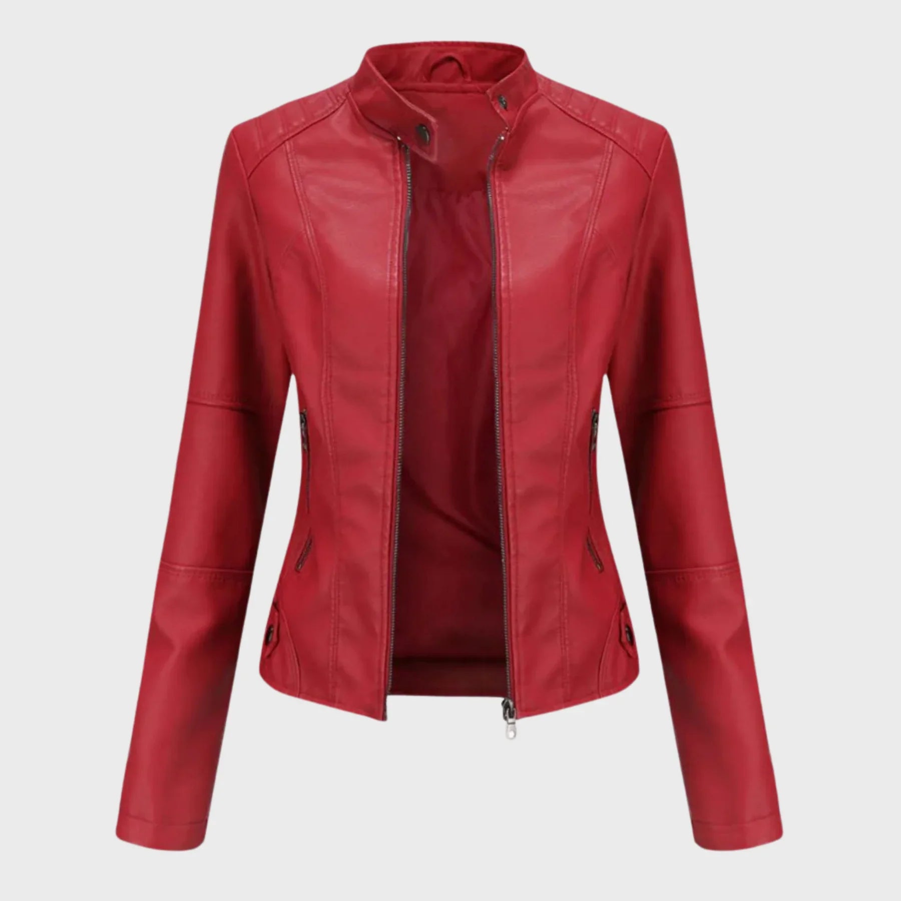 Romina | Casual Leather Jacket