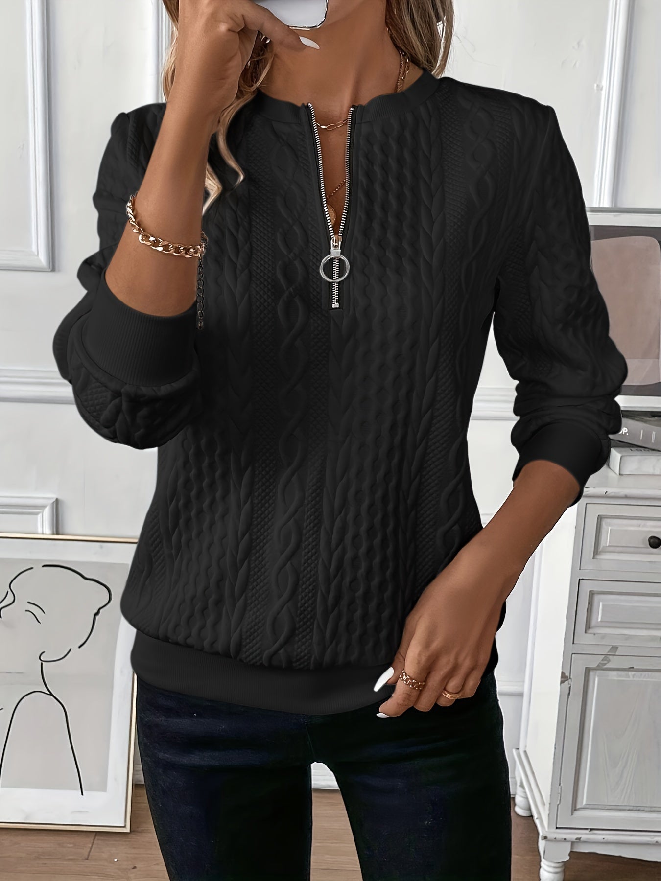 Tina | Classic Knitted Sweater
