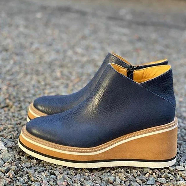 Xanthe | Trendy Women’s Wedges Ankle Boots