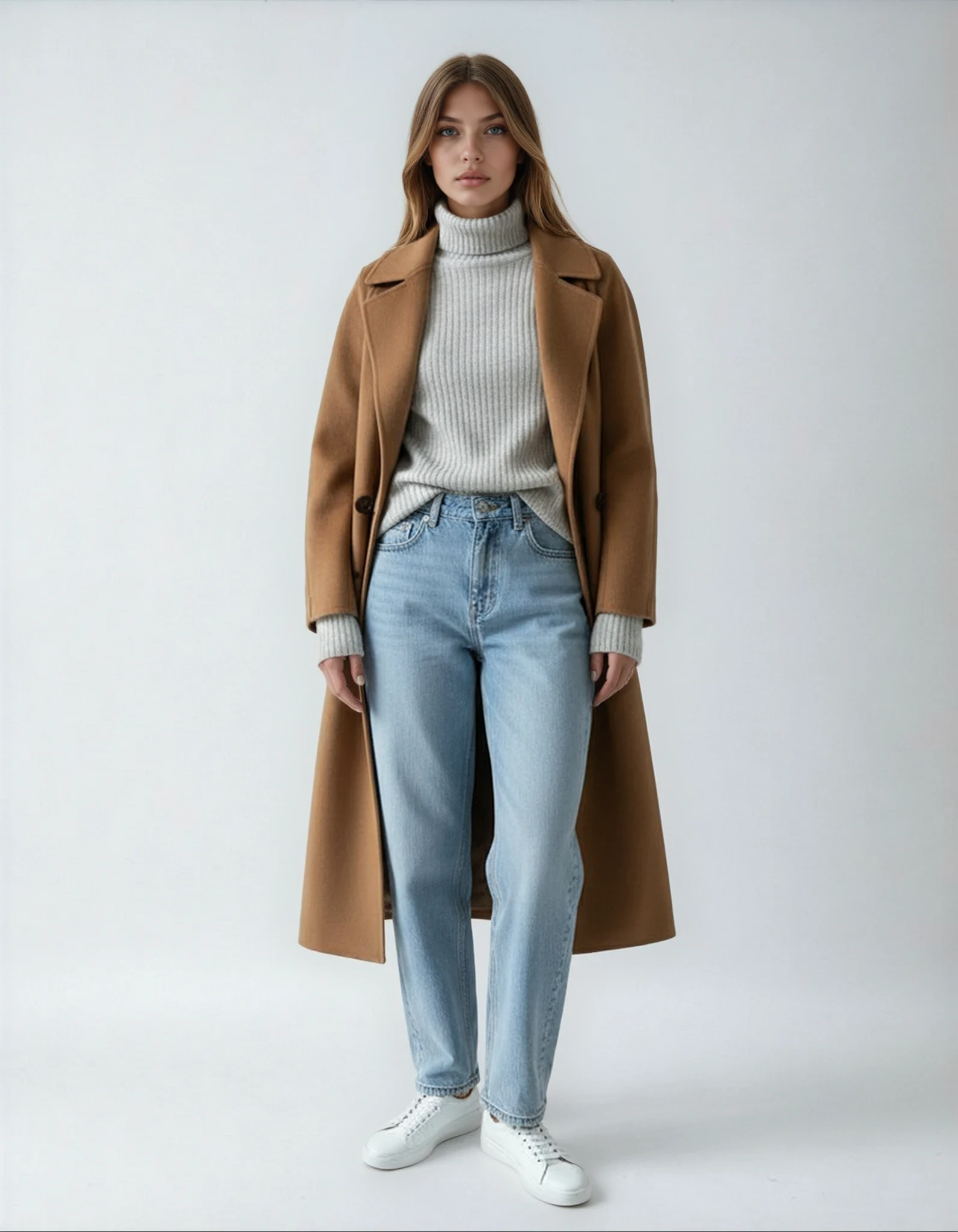 Sophie | Elegant Wool Coat for Women