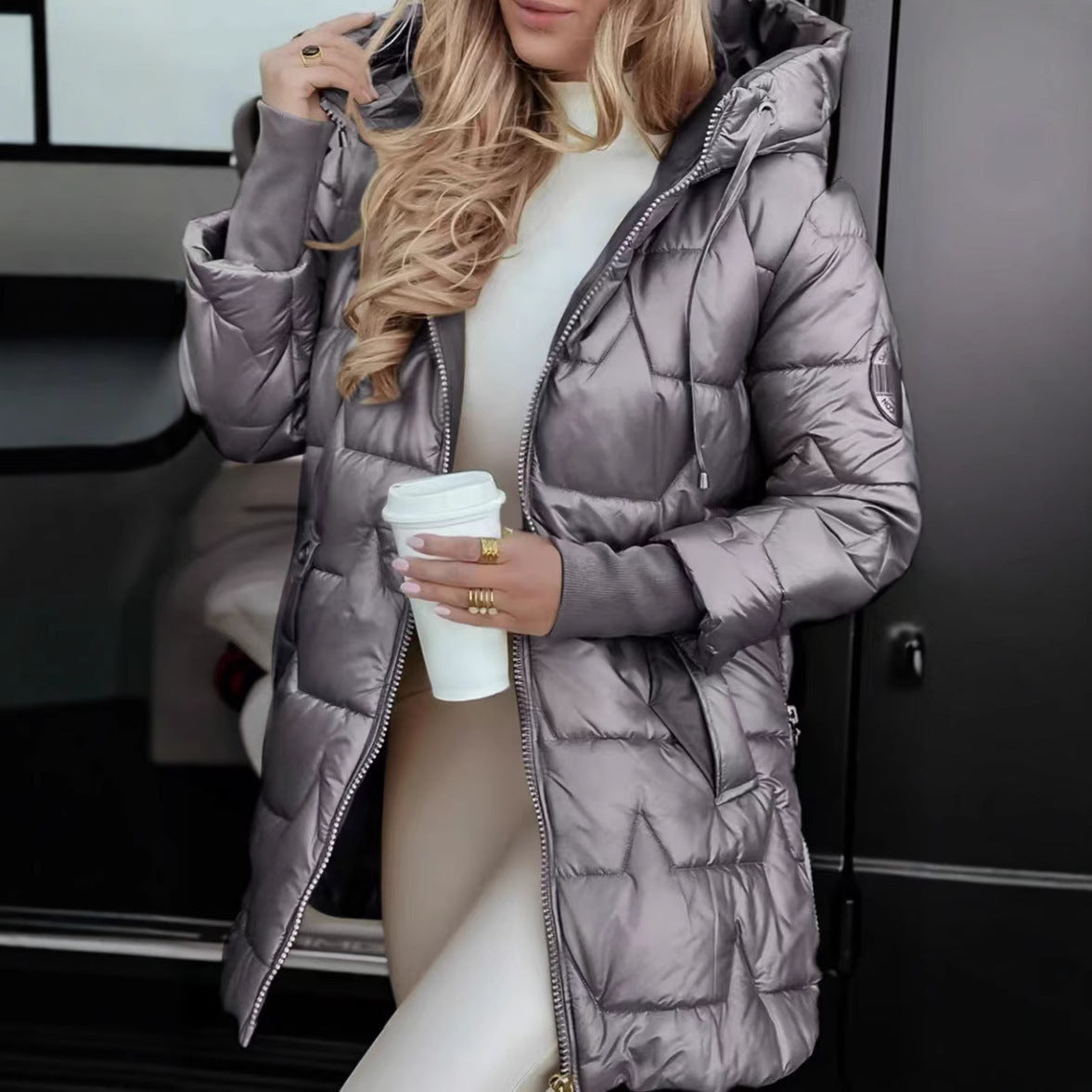 Clara | Stylish Autumn Coat with Hood