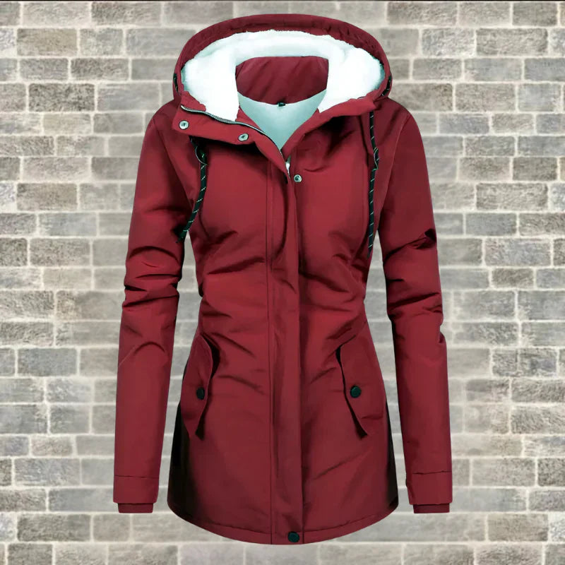 Annett | Pleated Winter Jacket