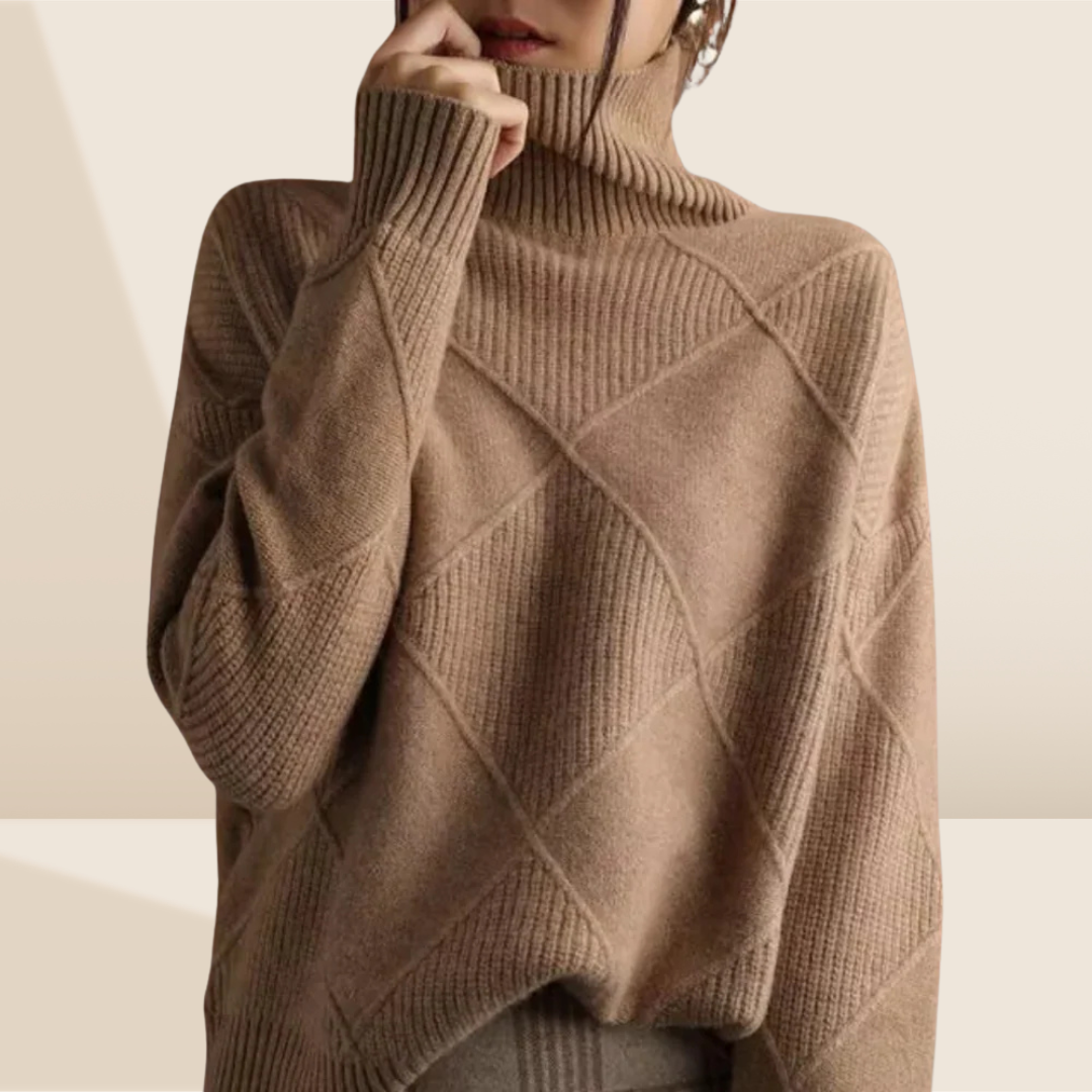 Luna | Ultra Soft High Neck Sweater