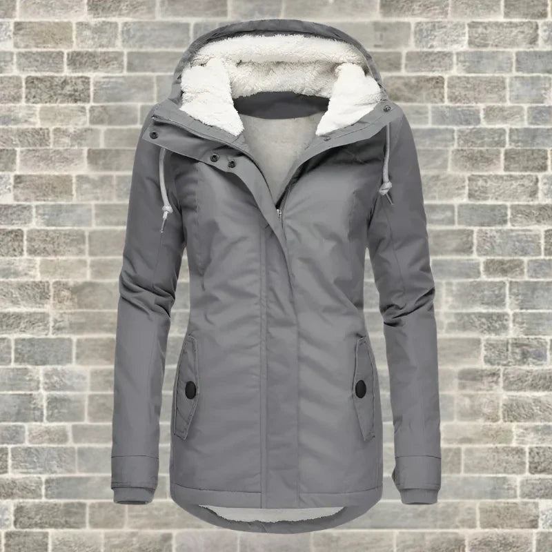 Annett | Pleated Winter Jacket