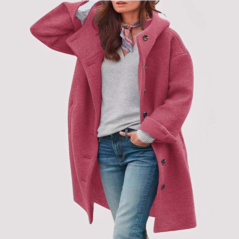 Bambi | Comfortable Mid-Length Coat for Everyday Wear