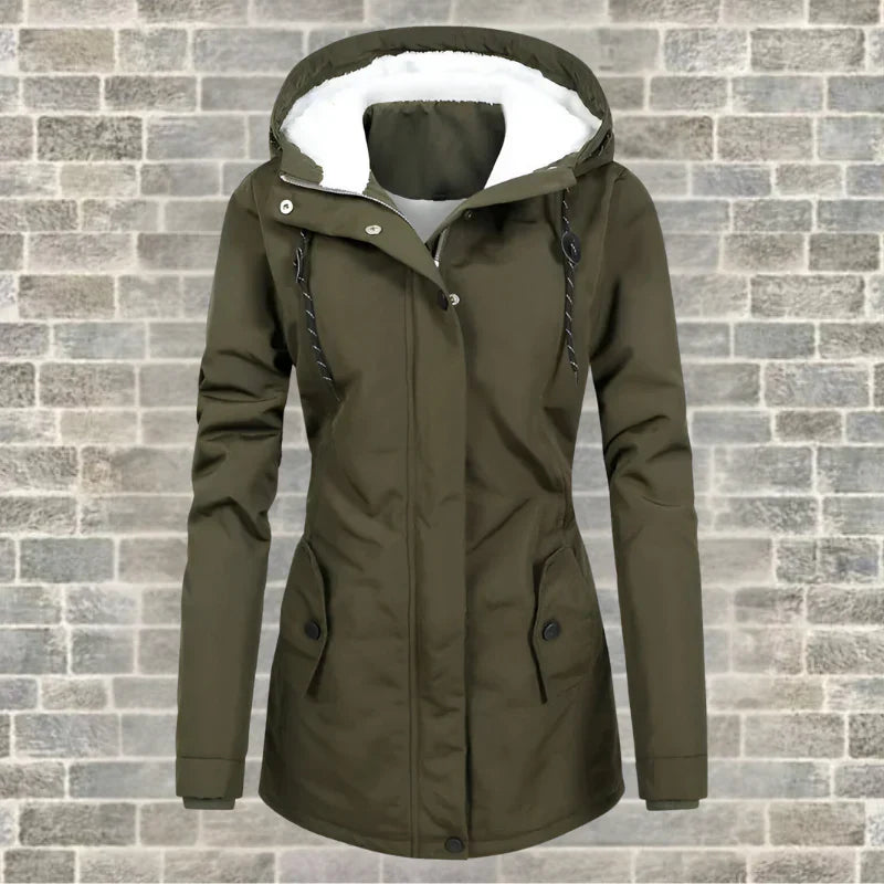 Annett | Pleated Winter Jacket
