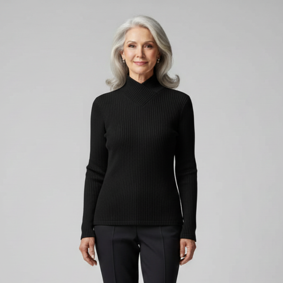 Beverley | Elegant Turtleneck Fit