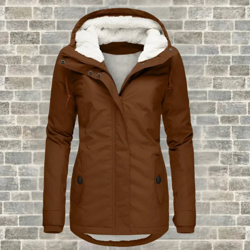 Annett | Pleated Winter Jacket