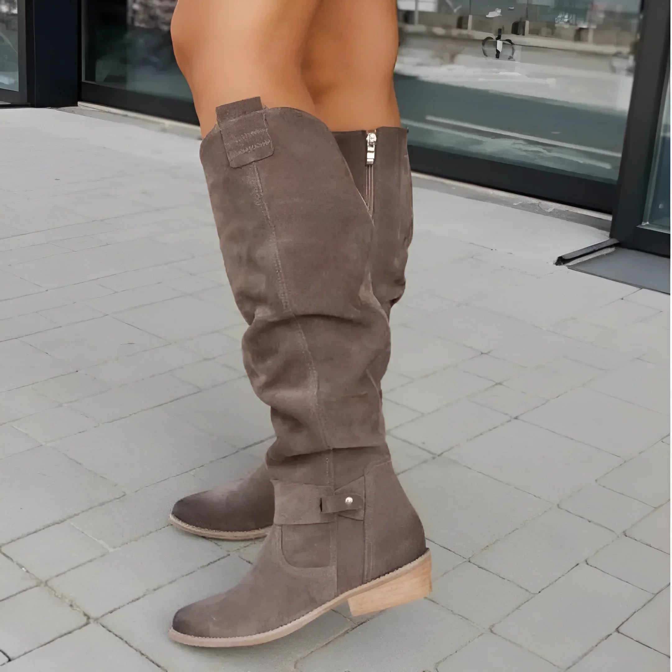 Reverie | Stylish Suede Knee Boots