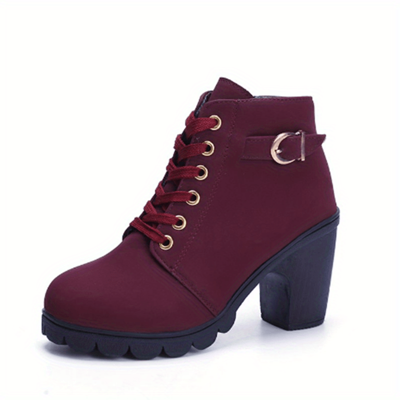 Yael | Luxe Lace-Up Pumps Boots