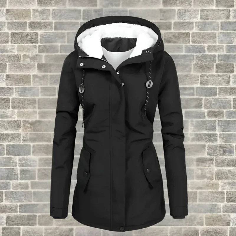 Annett | Pleated Winter Jacket