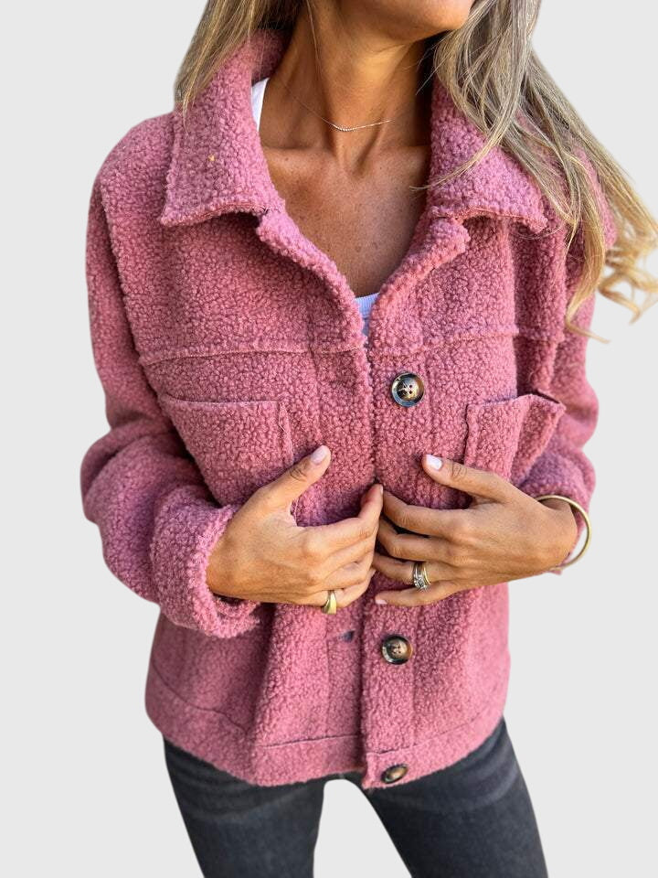 Mila | Cozy Teddy Jacket