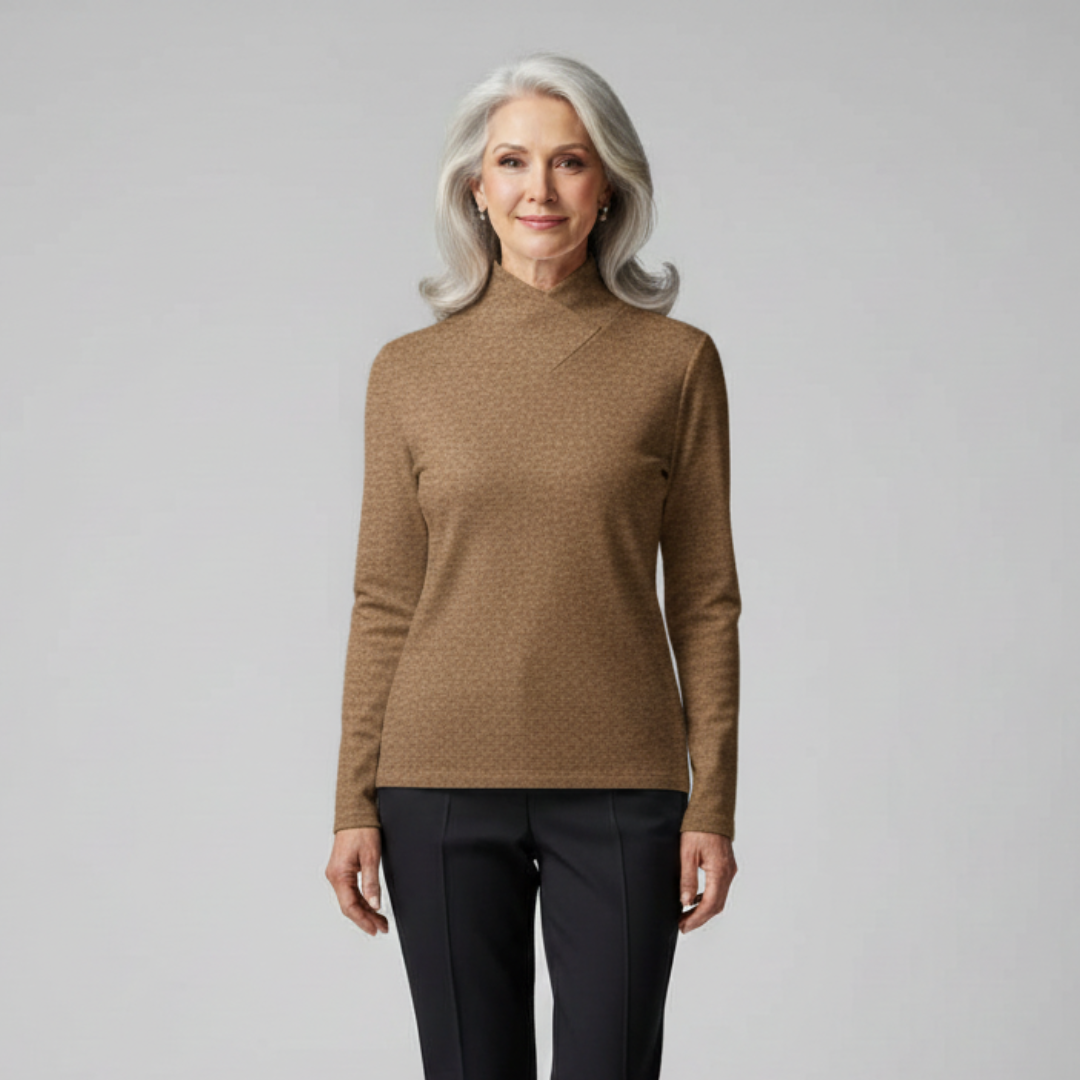 Beverley | Elegant Turtleneck Fit