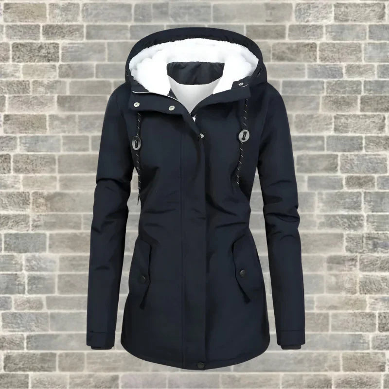 Annett | Pleated Winter Jacket