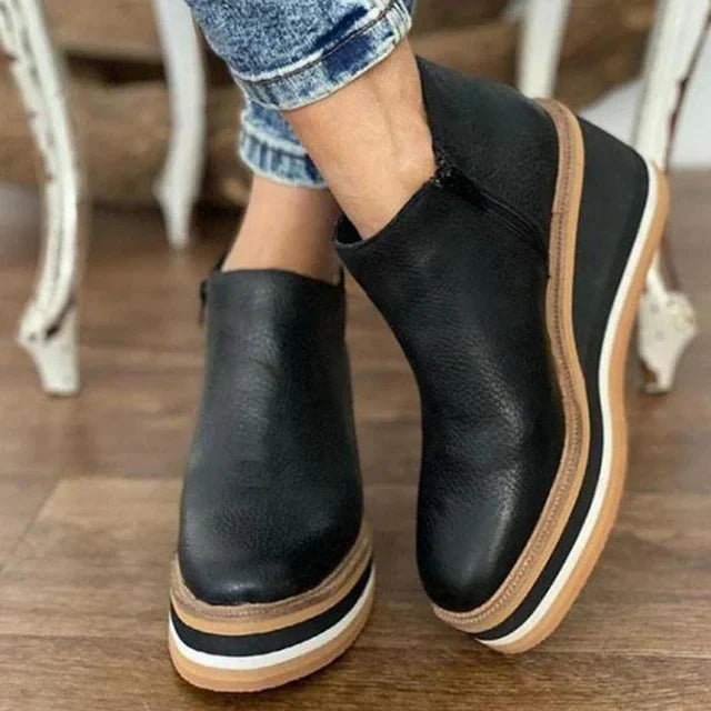 Xanthe | Trendy Women’s Wedges Ankle Boots