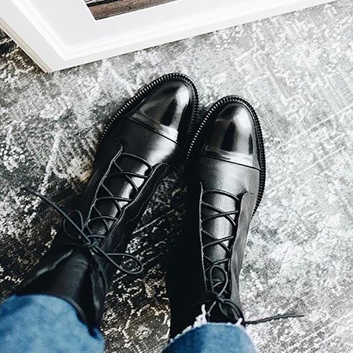 Zuri | Stylish Comfort Leather Boots