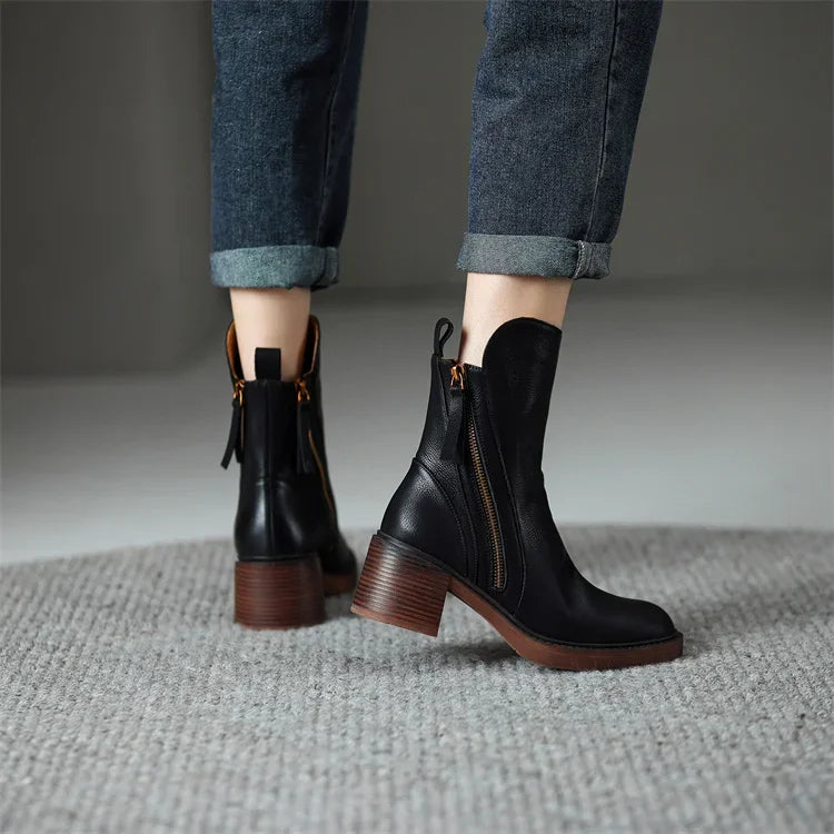 Savannah | Stylish & Comfortable Leather Boots