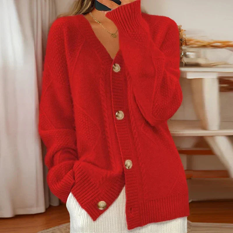 Eloise | Cable-Knit Cardigan