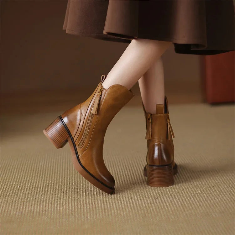 Savannah | Stylish & Comfortable Leather Boots