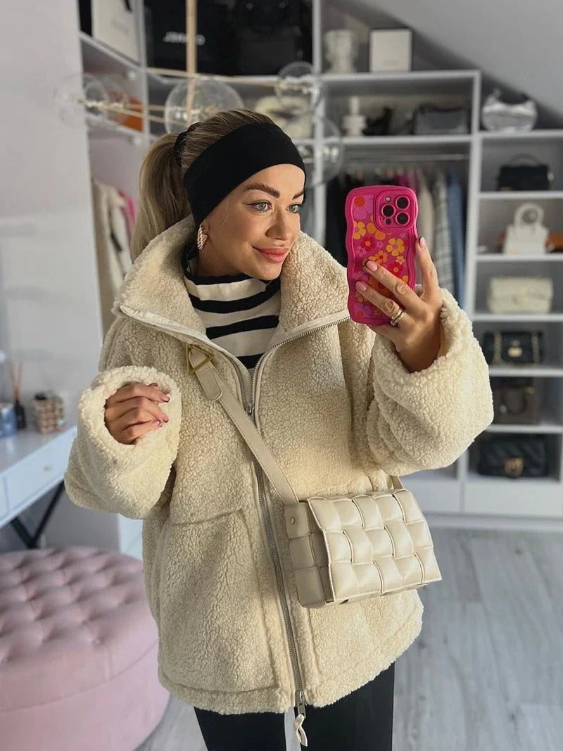 Kaja | Soft Teddy Coat