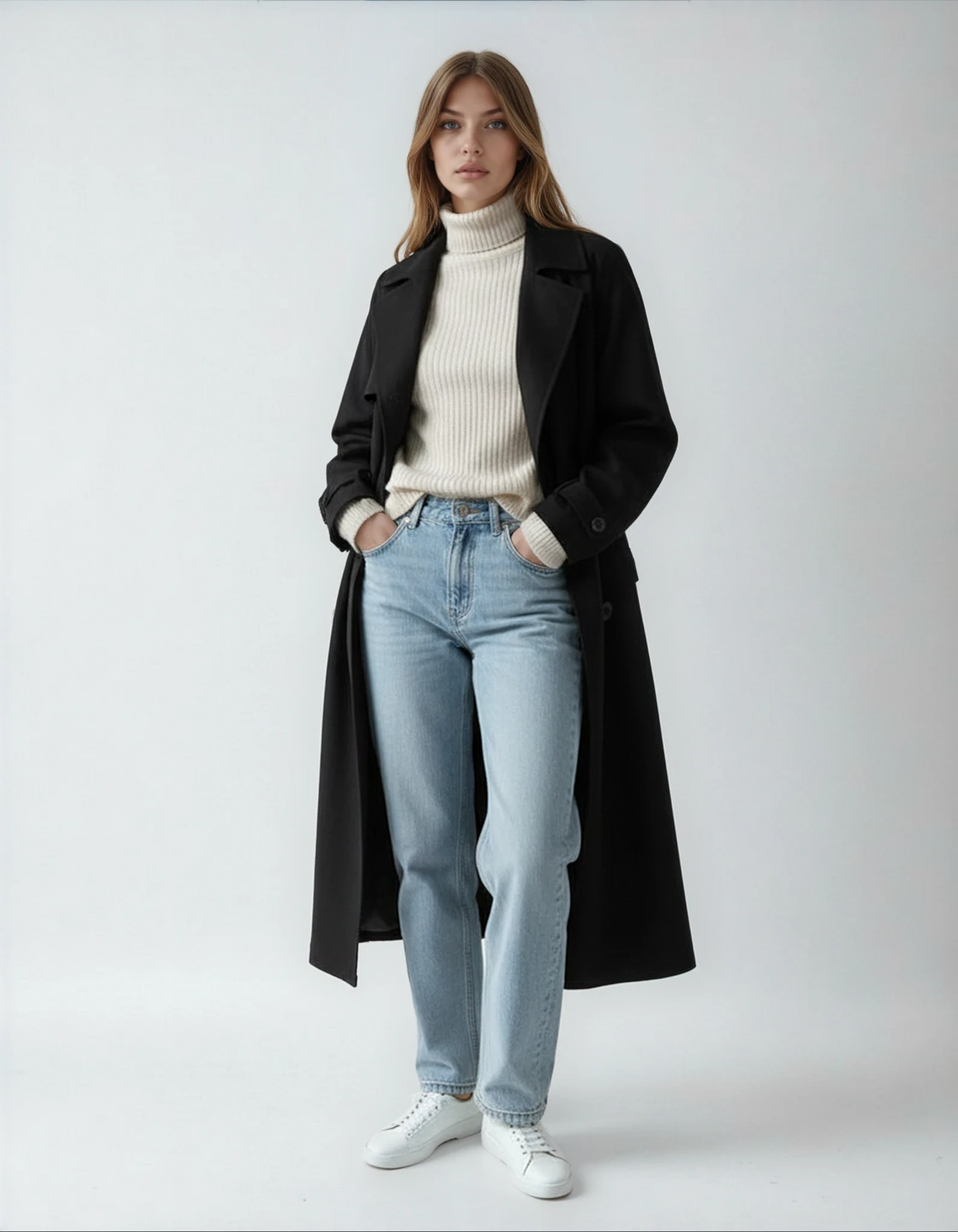 Sophie | Elegant Wool Coat for Women