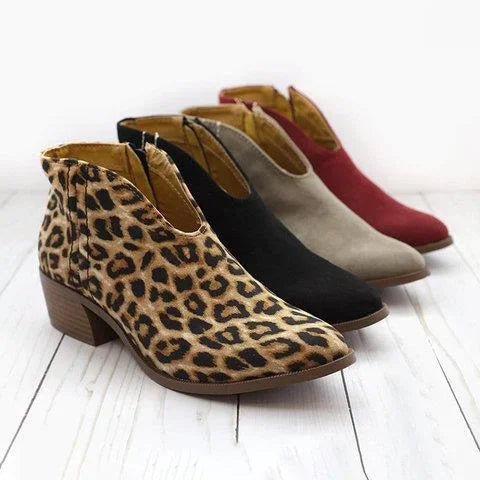 Quest | Stylish Zipper Casual Ankle Boots