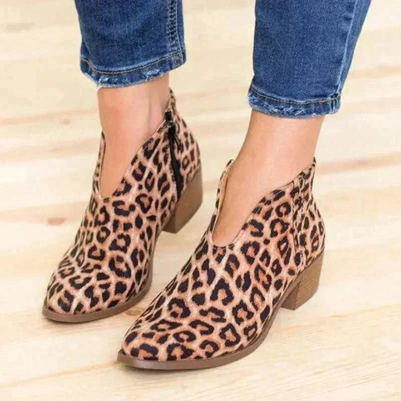 Quest | Stylish Zipper Casual Ankle Boots