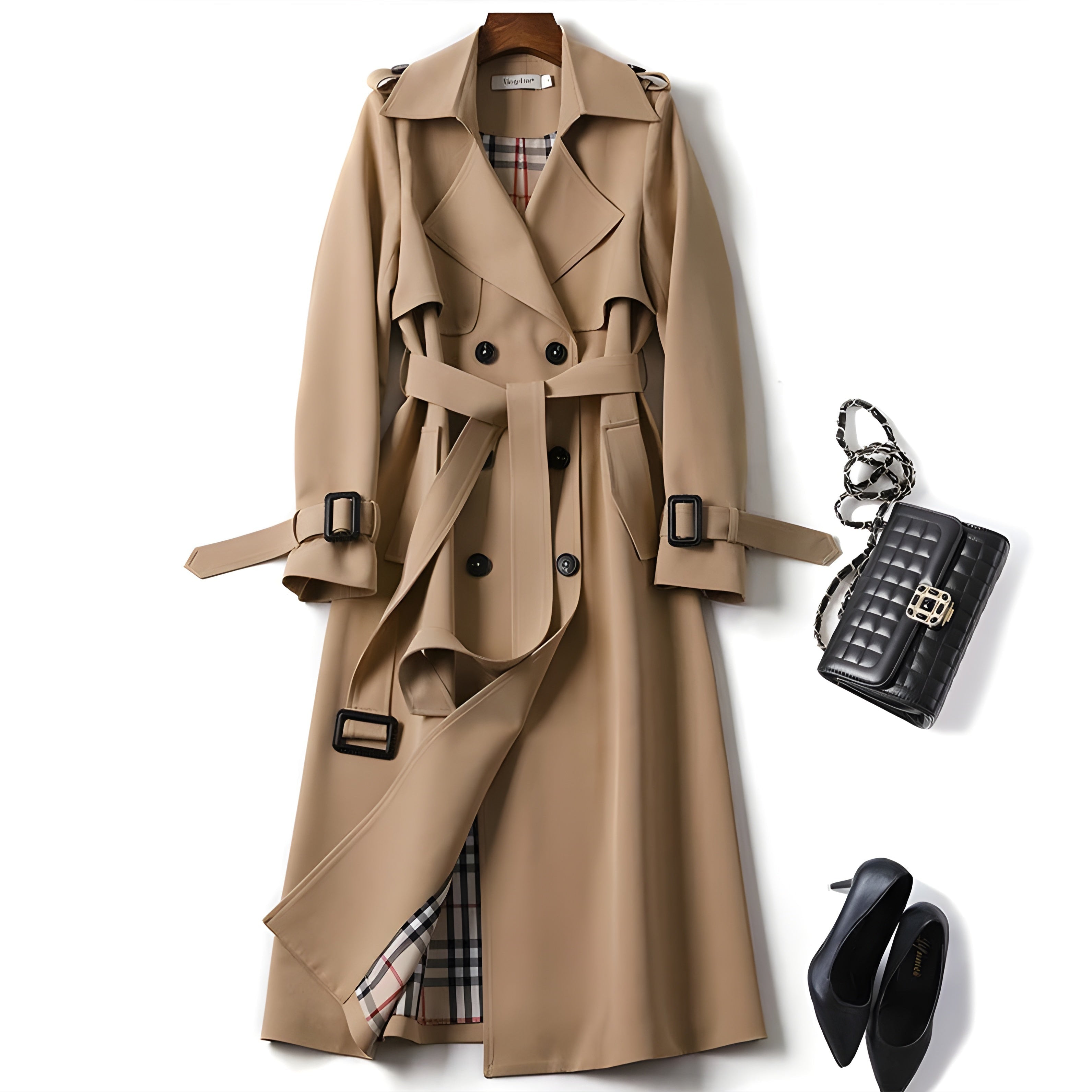Vespara | Elegant Trench Coat with Timeless Style
