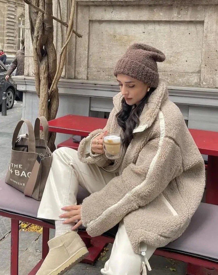 Kaja | Soft Teddy Coat