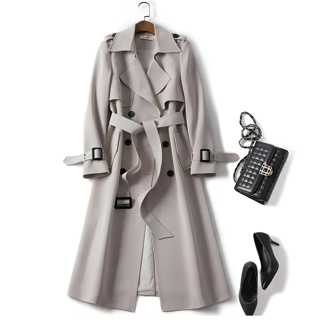 Vespara | Elegant Trench Coat with Timeless Style