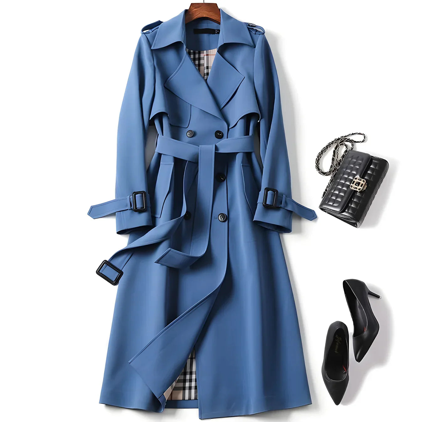 Vespara | Elegant Trench Coat with Timeless Style