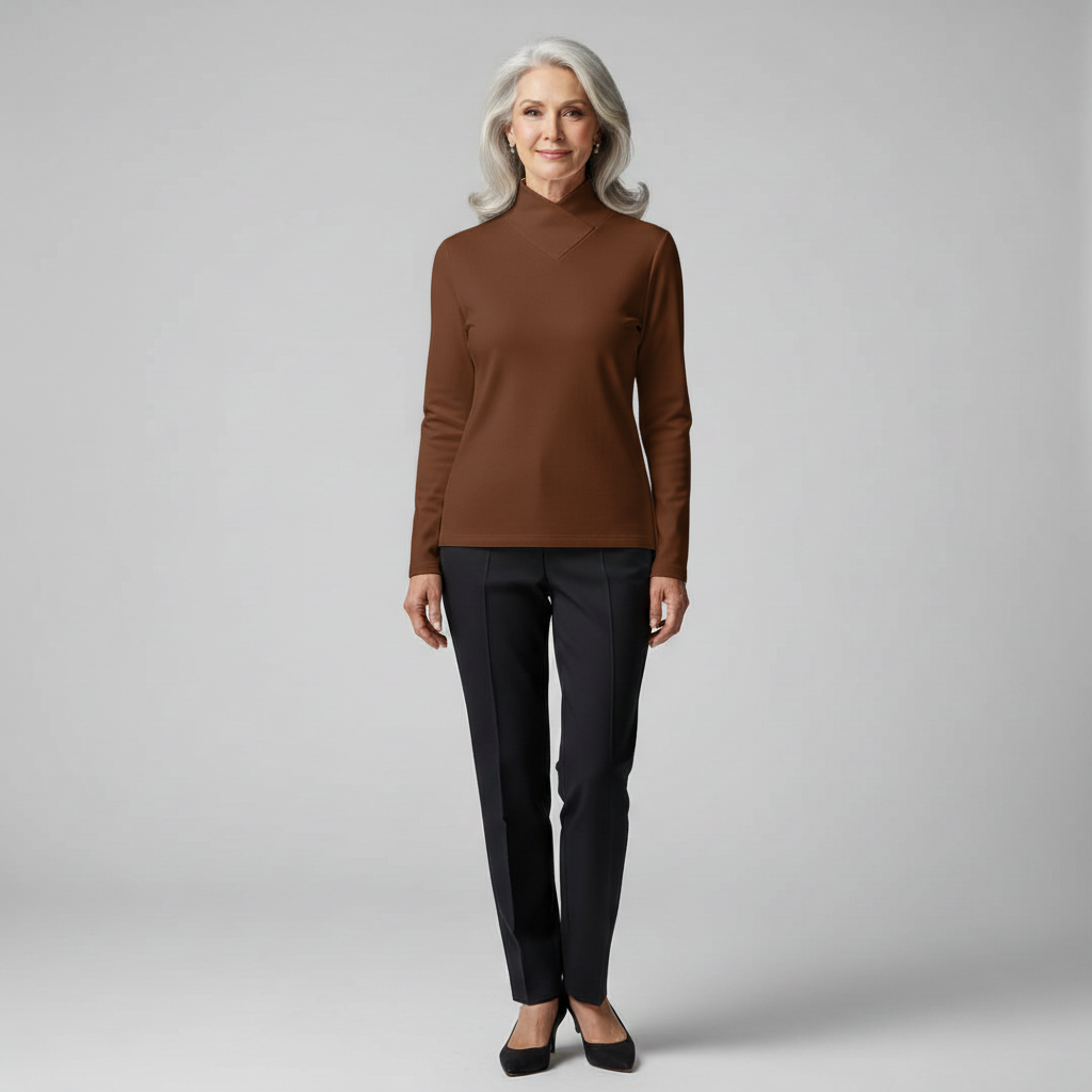 Beverley | Elegant Turtleneck Fit