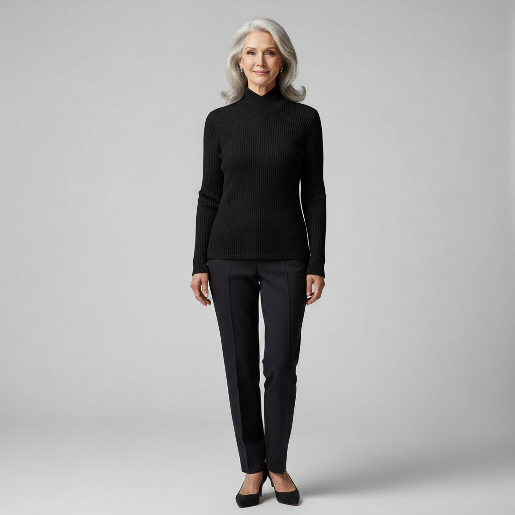 Beverley | Elegant Turtleneck Fit
