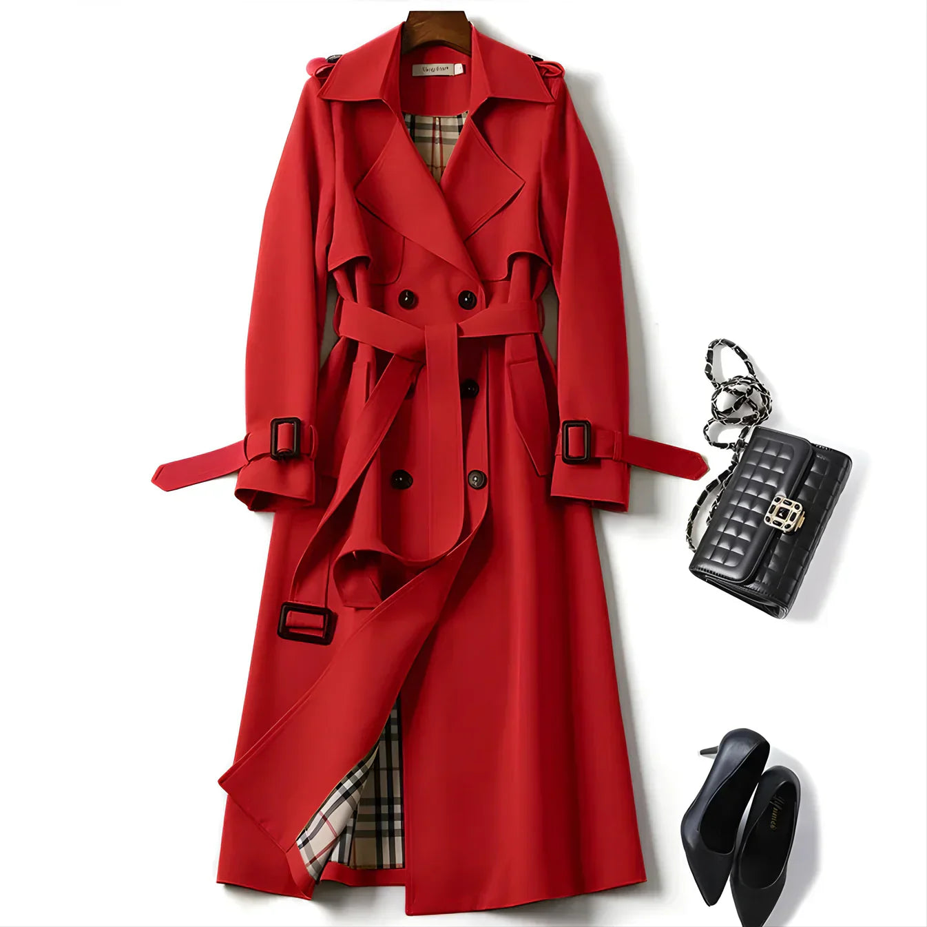 Vespara | Elegant Trench Coat with Timeless Style